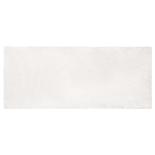 vidaXL Anti-Slip Faux Rabbit Fur Rug OLITE White 80 x 200 cm Polyester