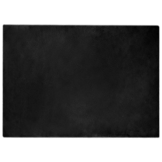 vidaXL Anti-Slip Faux Rabbit Fur Rug OLITE Black 200 x 280 cm