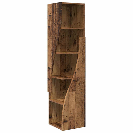 vidaXL Corner Cabinet 32x32x140cm Engineered Wood Old Wood