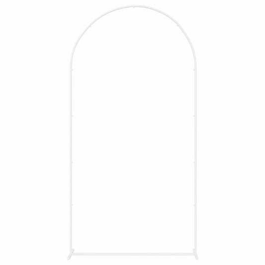 vidaXL Wedding Arch White 100 x 39 x 200 cm Steel