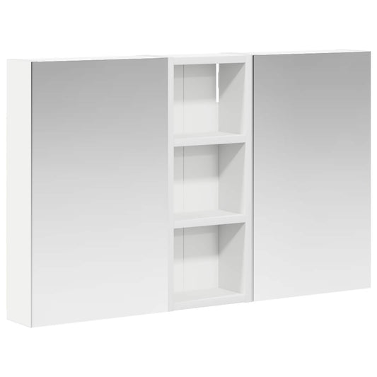 vidaXL Bathroom Cabinet Set 3 pcs 80 x 10.5 x 50 cm Engineered wood