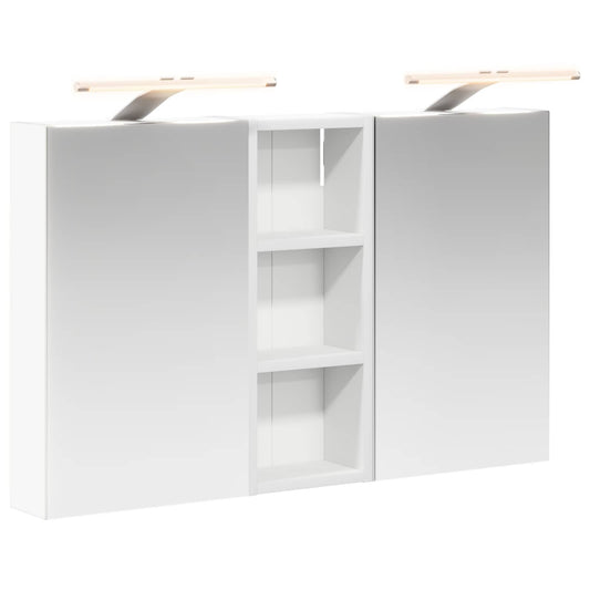 vidaXL Bathroom Cabinet Set 3 pcs 80 x 10.5 x 50 cm Engineered wood