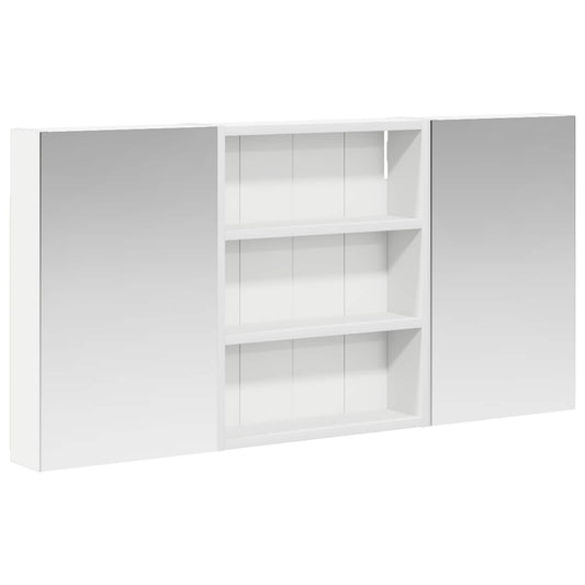 vidaXL Bathroom Cabinet Set 3 pcs 100 x 10.5 x 50 cm Engineered wood