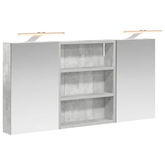 vidaXL Bathroom Cabinet Set 3 pcs 100 x 10.5 x 50 cm Engineered wood