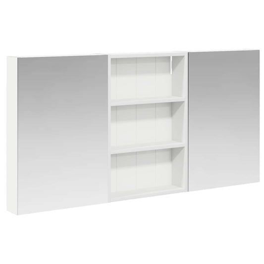 vidaXL Bathroom Cabinet Set 3 pcs 120 x 10.5 x 60.5 cm Engineered wood
