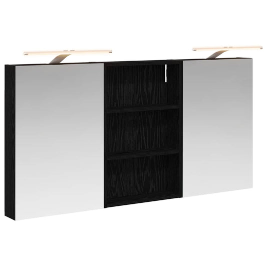 vidaXL Bathroom Cabinet Set 3 pcs 120 x 10.5 x 60.5 cm Engineered wood
