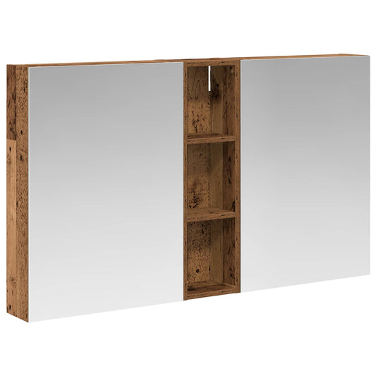 vidaXL Bathroom Cabinet Set 3 pcs 120 x 14.5 x 70 cm Engineered wood