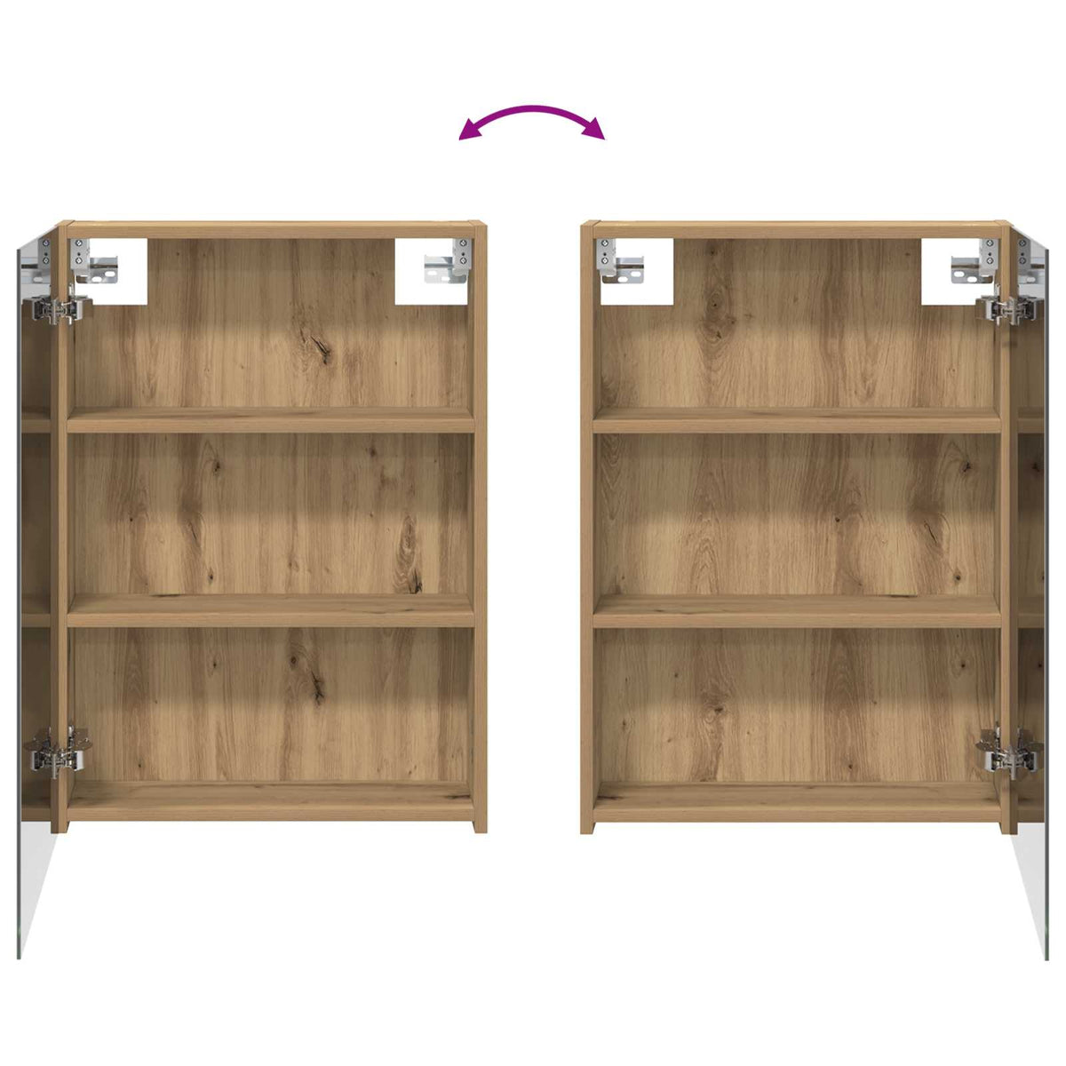 vidaXL Bathroom Cabinet Set 3 pcs 140 x 14.5 x 70 cm Engineered wood