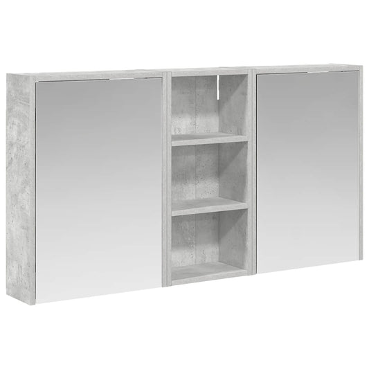 vidaXL Bathroom Cabinet Set 3 pcs 116 x 16 x 62.5 cm Engineered wood