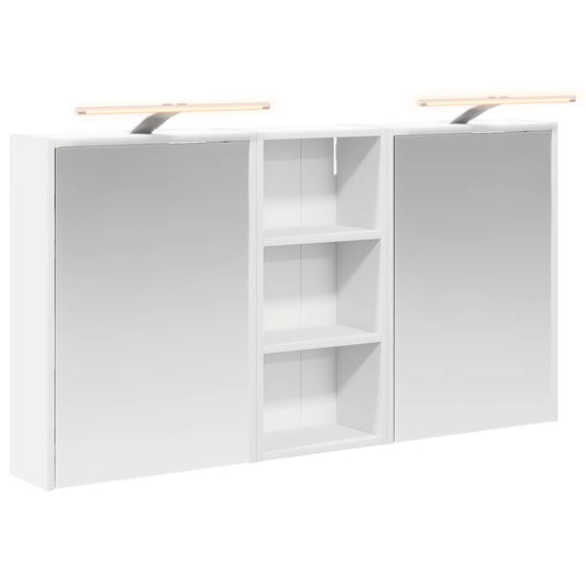 vidaXL Bathroom Cabinet Set 3 pcs 116 x 16 x 62.5 cm Engineered wood