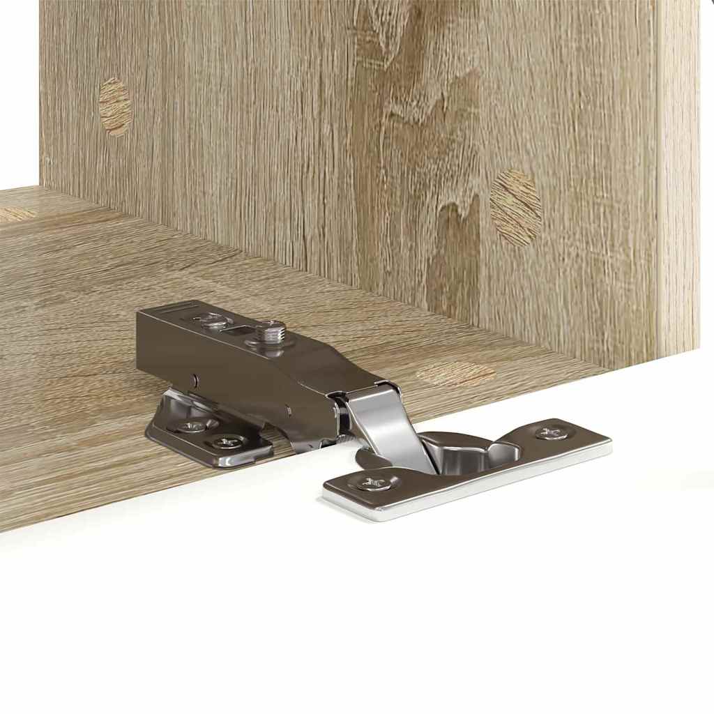 vidaXL TV Wall Cabinet 2 pcs Sonoma 60 x 31 x 29.5 cm Engineered Wood