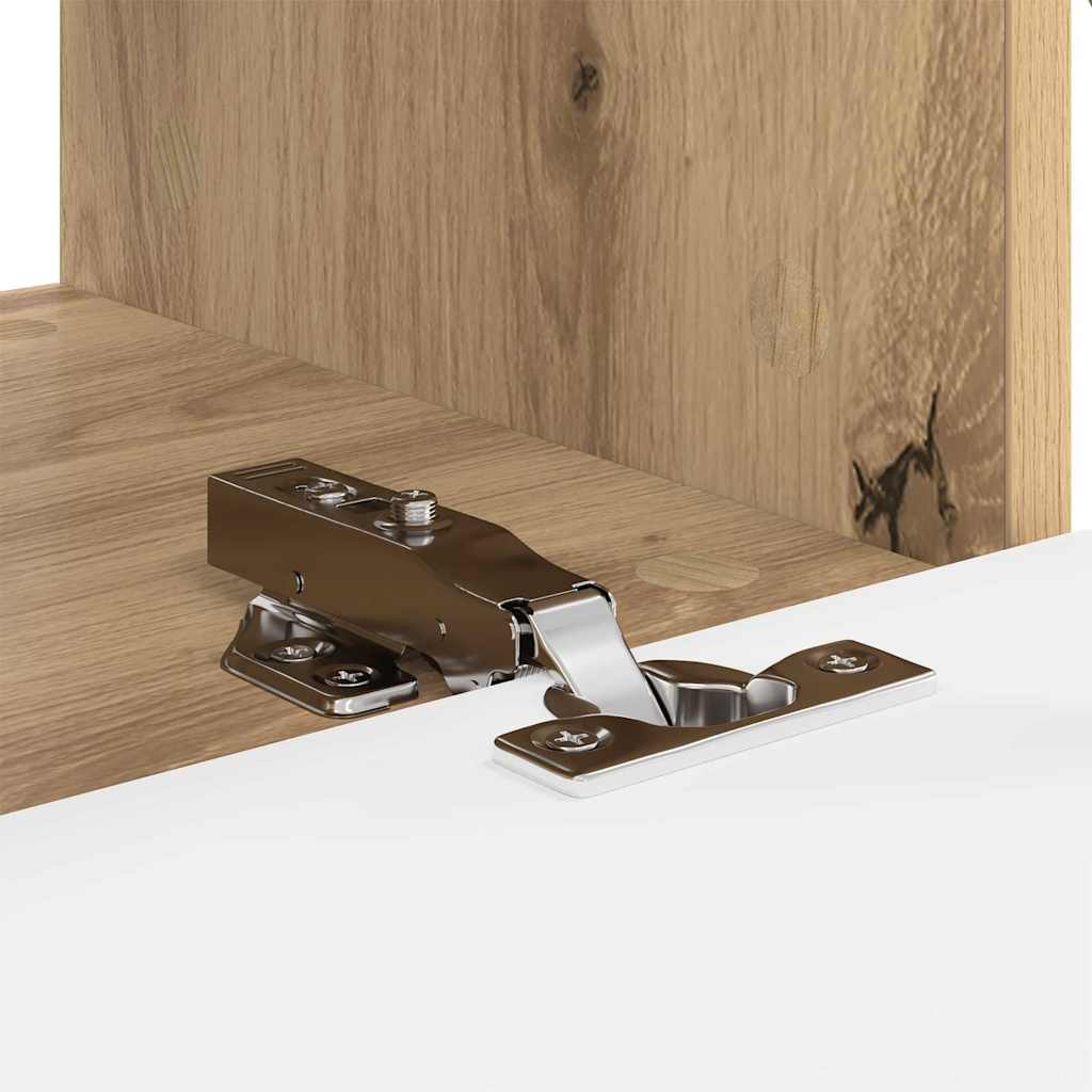 vidaXL TV Wall Cabinet 2 pcs Artisian Oak Engineered Wood