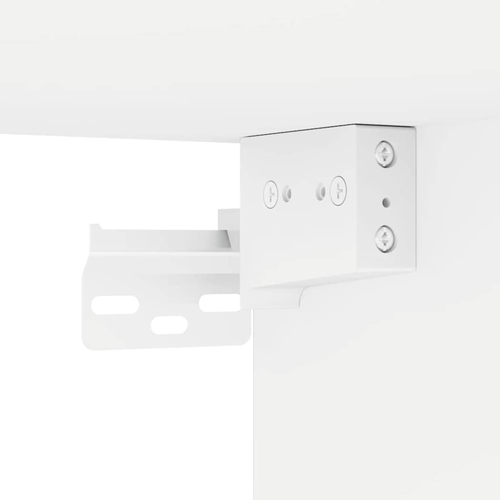 vidaXL TV Wall Cabinet White 30 x 31 x 60 cm Engineered Wood