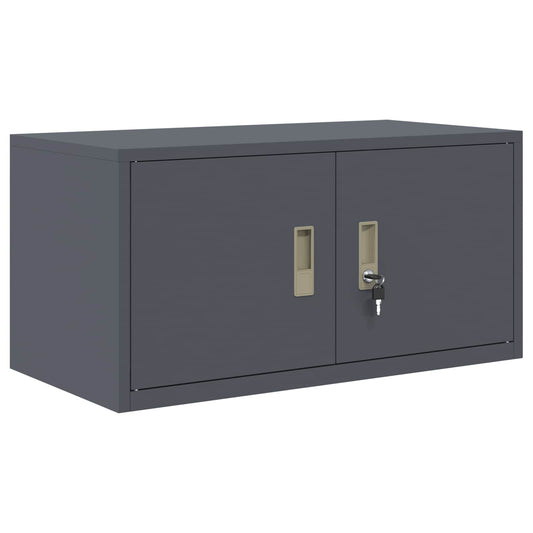 vidaXL Storage Cabinet Anthracite 80 x 40 x 40 cm Steel