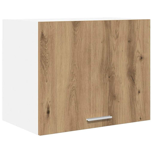 vidaXL Hanging Cabinet Artisan Oak and White 50 x 31 x 40 cm