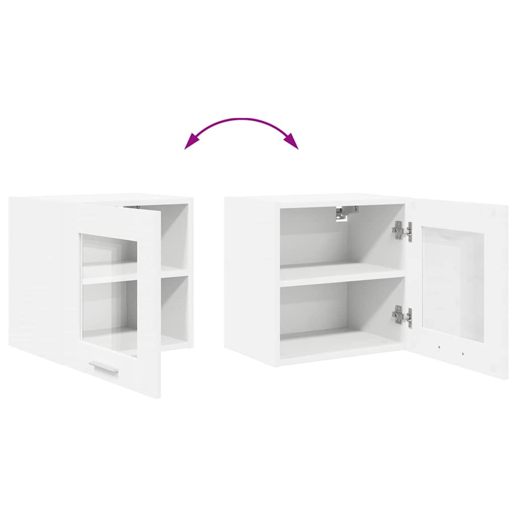 vidaXL Hanging Cabinet White 40 x 31 x 40 cm Engineered Wood
