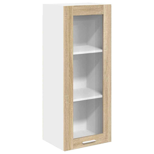 vidaXL Hanging Cabinet Sonoma Oak 40 x 31 x 100 cm Engineered Wood