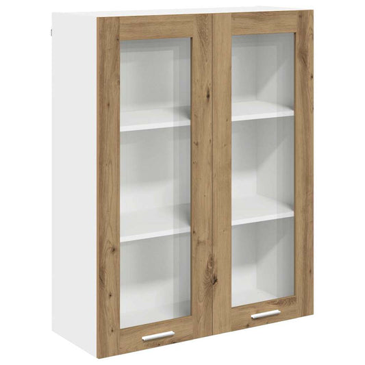vidaXL Hanging Cabinet Artisan Oak 80 x 31 x 100 cm Engineered Wood