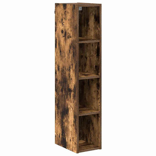 vidaXL Hanging Cabinet Smoked Oak 20 x 29.5 x 100 cm Engineered Wood