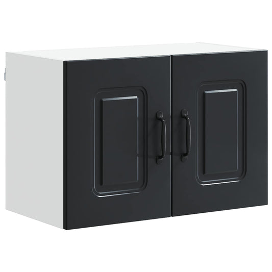 vidaXL Dishwasher Panel Kalmar Black 60 x 31 x 40 cm Engineered Wood