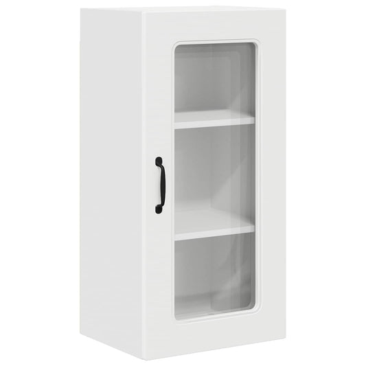 vidaXL Dishwasher Panel Kalmar White 40 x 31 x 80 cm Engineered Wood
