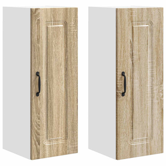 vidaXL Dishwasher Panel Kalmar 2 pcs Sonoma Oak 30 x 31 x 80 cm