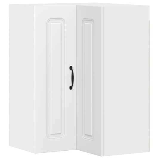 vidaXL Dishwasher Panel Kalmar White 57 x 57 x 80 cm Engineered Wood