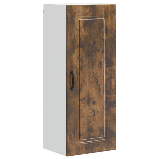 vidaXL Dishwasher Panel Kalmar Smoked Oak 40 x 31 x 100 cm