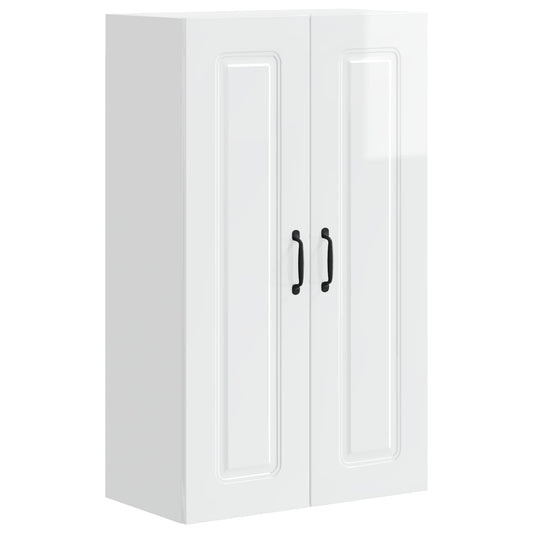 vidaXL Dishwasher Panel Kalmar High Gloss White 60 x 31 x 100 cm