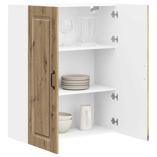 vidaXL Dishwasher Panel Kalmar Artisan Oak 80 x 31 x 100 cm