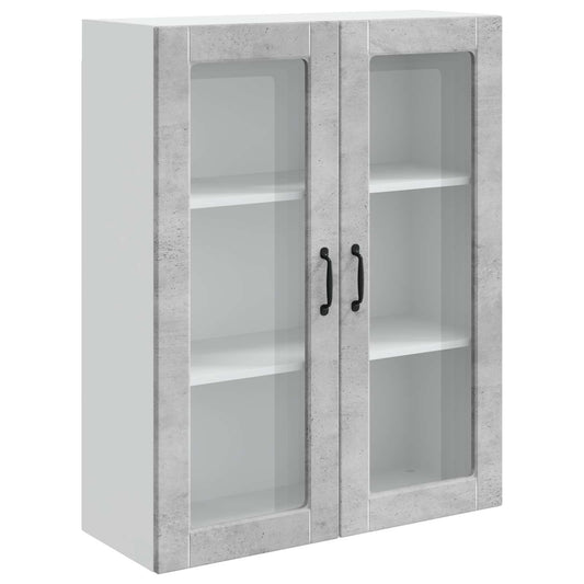 vidaXL Dishwasher Panel Kalmar Concrete Grey 80 x 31 x 100 cm