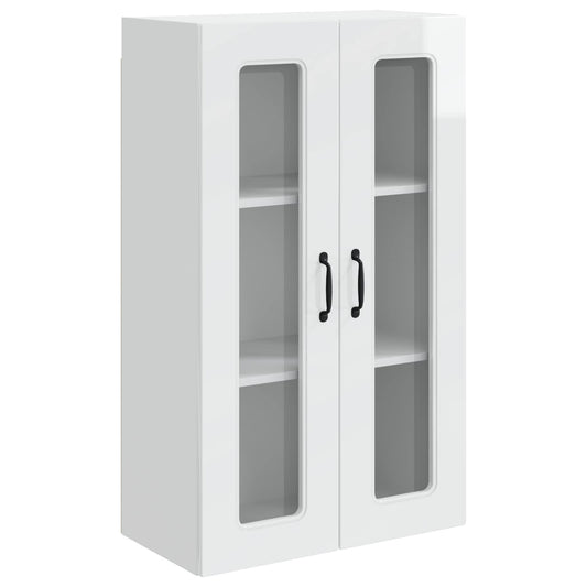 vidaXL Dishwasher Panel Kalmar High Gloss White 60 x 31 x 100 cm