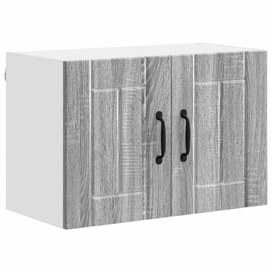 vidaXL Wall Cabinet LUCCA Grey Sonoma 60 x 31 x 40 cm Engineered Wood