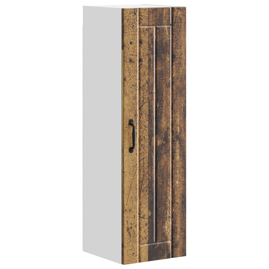 vidaXL Wall Cabinet LUCCA Old Wood 30 x 31 x 100 cm Engineered Wood