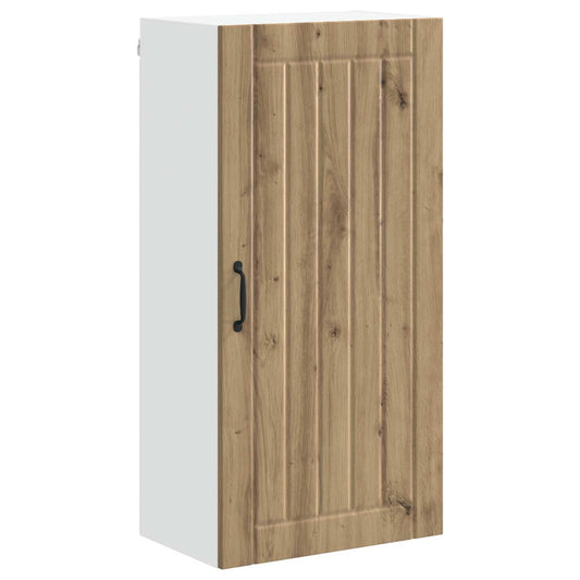 vidaXL Wall Cabinet LUCCA Artisan Oak 50 x 31 x 100 cm Engineered Wood