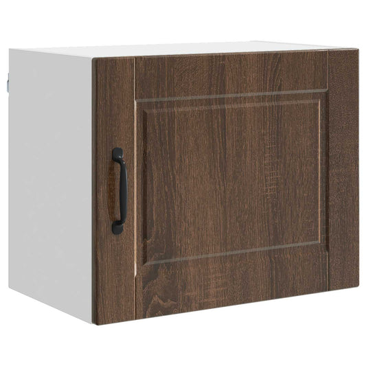 vidaXL Wall Cabinet PORTO Brown Oak 50 x 31 x 40 cm Engineered Wood