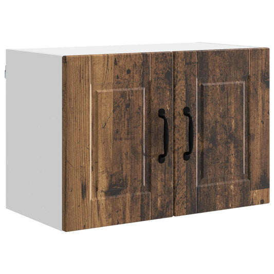vidaXL Wall Cabinet PORTO Old Wood 60 x 31 x 40 cm Engineered Wood