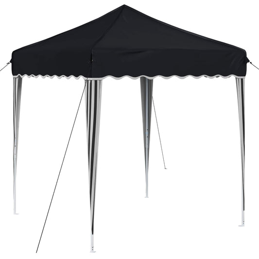 vidaXL Pop-up Party Tent Anthracite 195 x 195 x 245 cm Oxford Fabric