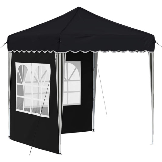 vidaXL Pop-up Party Tent Anthracite 195 x 195 x 245 cm Oxford Fabric