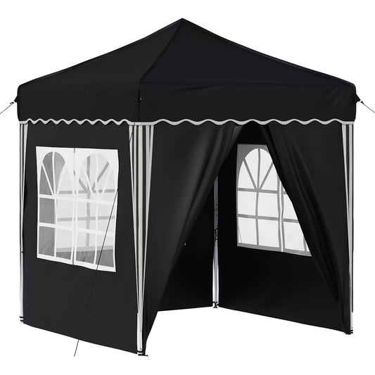 vidaXL Pop-up Party Tent 195 x 195 x 245 cm Anthracite Oxford Fabric