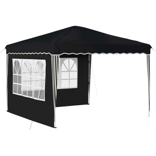vidaXL Pop-up Party Tent 288 x 288 x 245 cm Anthracite Oxford Fabric