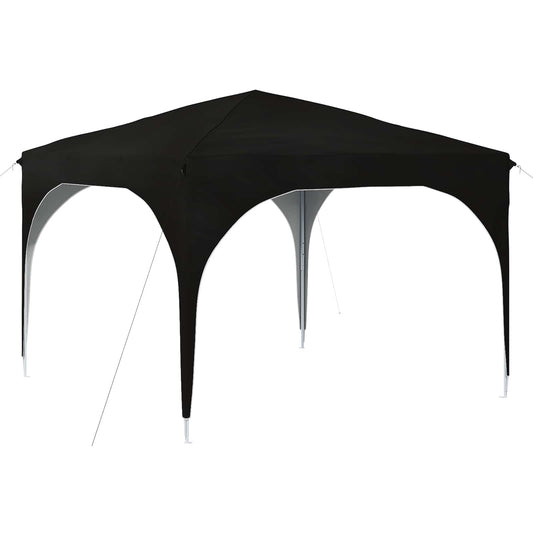 vidaXL Pop-up Party Tent 290 x 290 x 245 cm Black