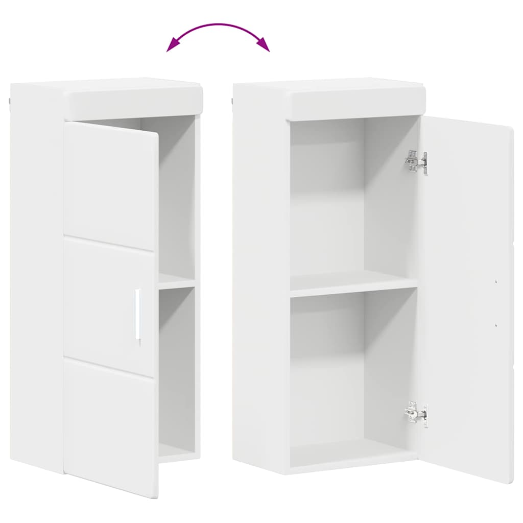 vidaXL Bathroom Furniture Set TULUM 4 pcs White 60 x 34 x 63 cm