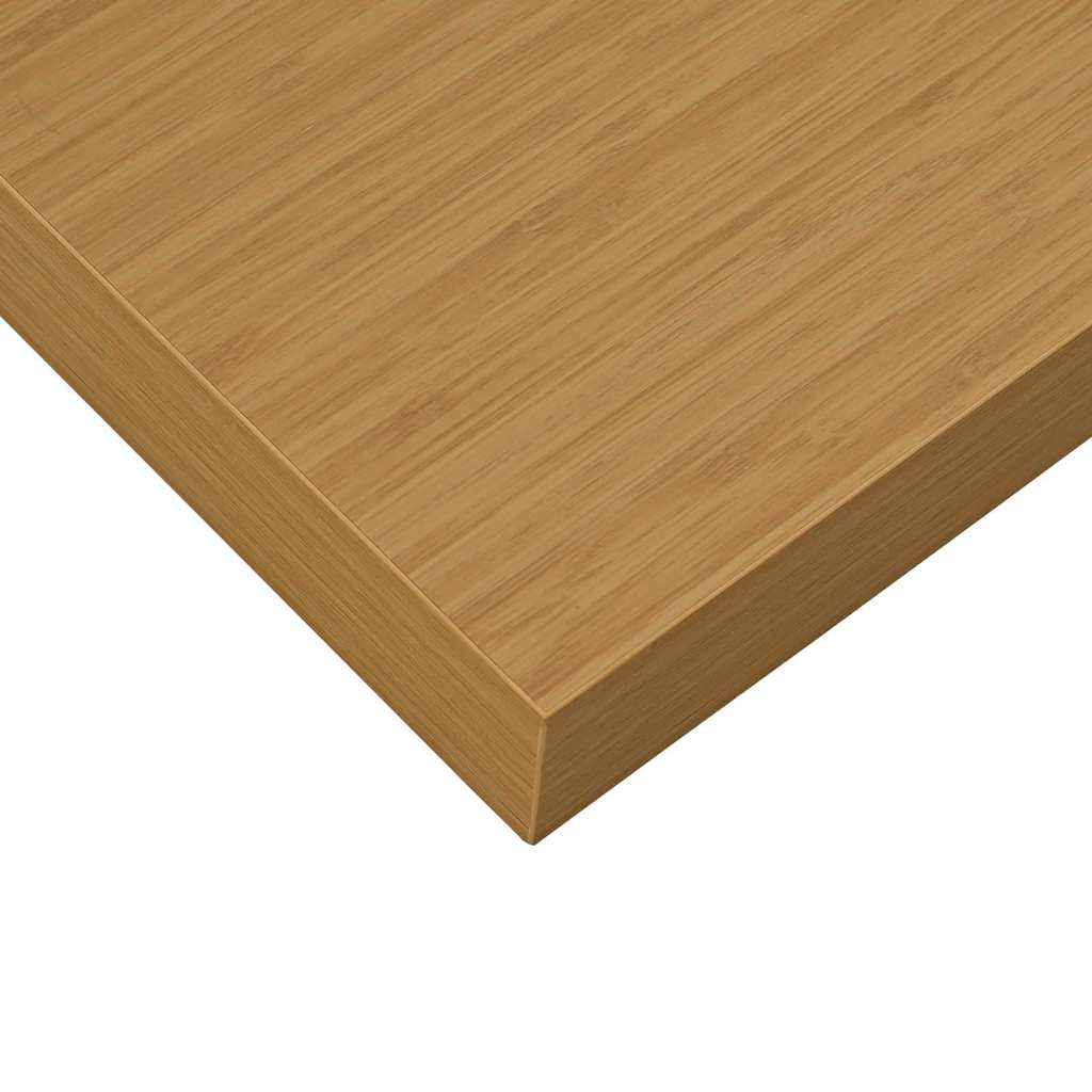 vidaXL Wall Shelf 2 pcs Beige 90 x 23.5 x 4 cm Engineered Wood
