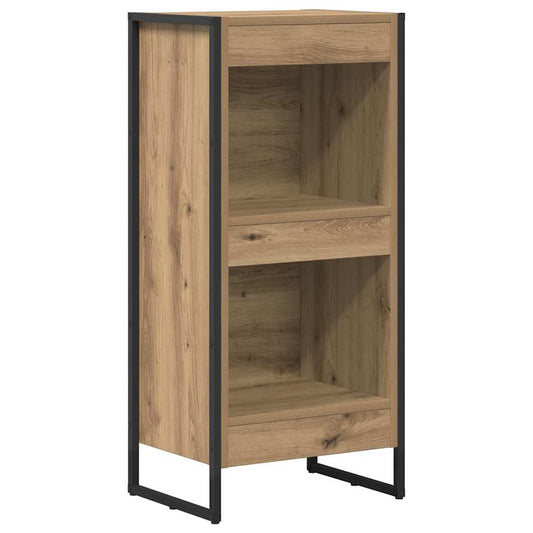 vidaXL Book Cabinet 40 x 30 x 86.5 cm Engineered Wood Artisian Oak
