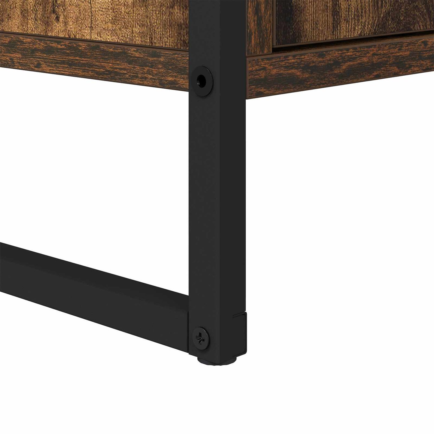 vidaXL Bathroom Cabinet Smoke Oak 90 x 30 x 60 cm Engineered Wood