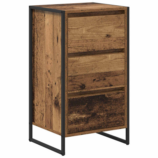 vidaXL Sideboard Old Wood 42 x 36 x 75.5 cm Engineered Wood