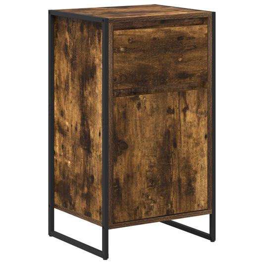 vidaXL Sideboard Smoked Oak 43 x 36 x 75.5 cm Engineered Wood
