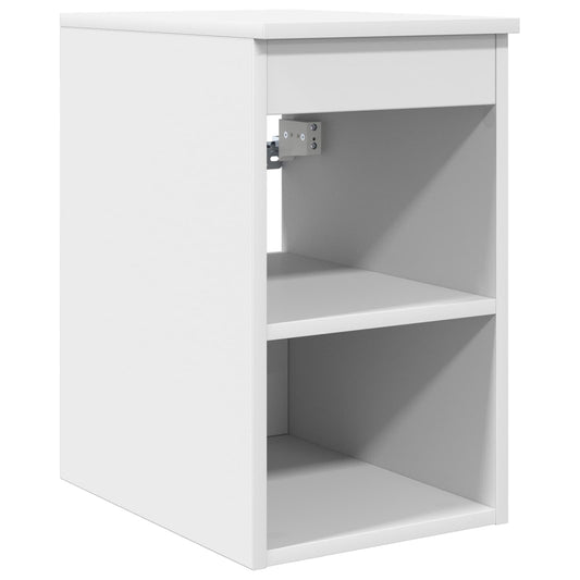 vidaXL Bathroom Cabinet In-between White 30 x 41 x 50 cm
