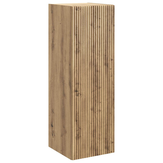 vidaXL Wall-mounted Bathroom Cabinet Artisan Oak 33 x 34.5 x 100 cm